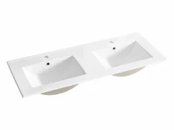 Petits-Meubles Mueble doble lavabo encastrado 120cm Azel Cachemira Beige