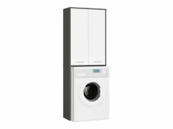 Mueble encima de lavadora con puerta larga en /BLANCO, 64 x 31 x 180 cm^ New