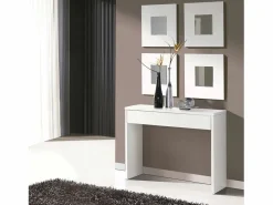 Consola|Mueble Entrada Recibidor Lupe Moderno 101x76x30 cm