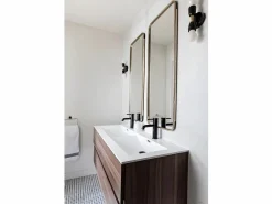 STANO Mueble lavabo + lavabo 120cm MONTADO SIENA Nogal Color natural oscuro Best