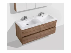 STANO Mueble lavabo + lavabo 144cm MONTADO SIENA Roble Claro Color natural claro Sale