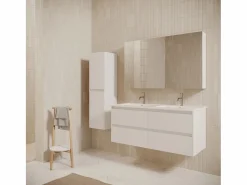 Mueble lavabo + lavabo doble 120 cm FORTINA^STANO New