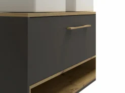 Mueble lavabo doble a instalar con mueble espejo - baño - 120 cm - YANGRA^Vente-unique Sale