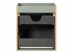 Mueble lavabo individual encastrado 50cm 2 cajones Jade^Petits-Meubles Best