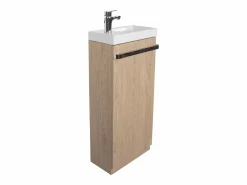 Mueble lavabo JOHANN roble de pie^ Hot
