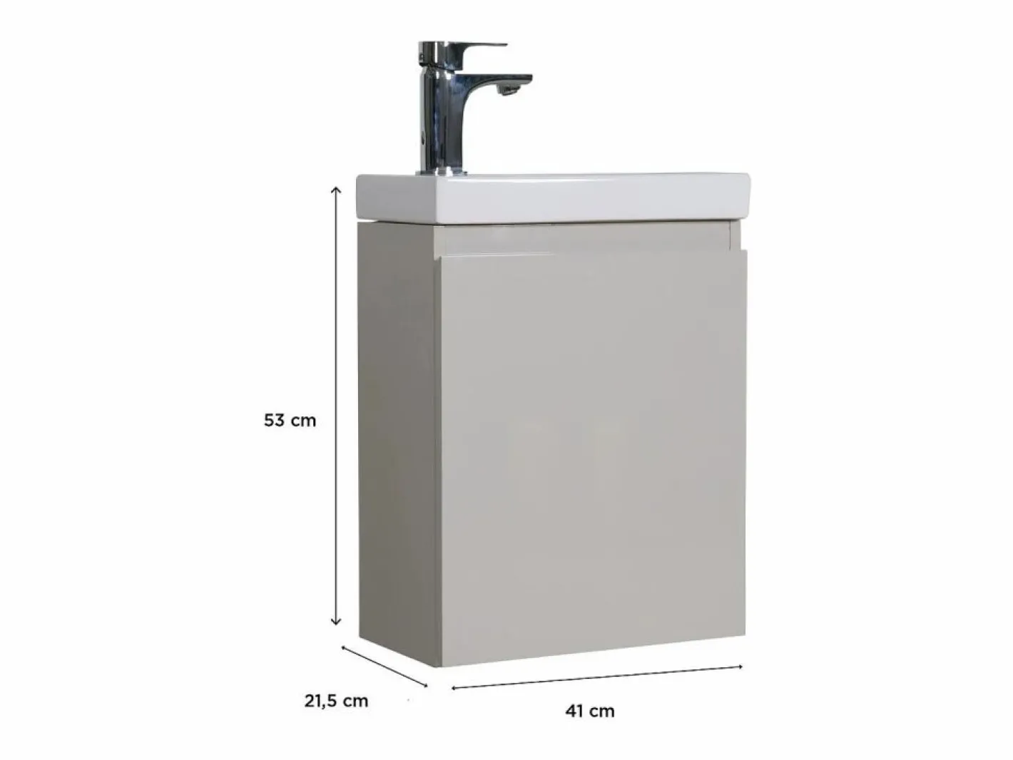 Mueble De Aseo|Mueble lavabo LISA 41 cm