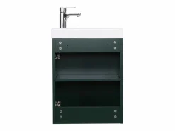 Mueble De Aseo|Mueble lavabo LISA + espejo ovalado