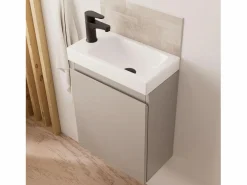 Mueble De Aseo|Mueble lavabo LISA + espejo ovalado