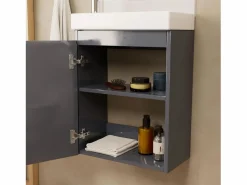 Mueble De Aseo|Mueble lavabo LISA + espejo + grifería