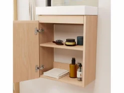 Mueble lavabo LISA + espejo ovalado^ Discount