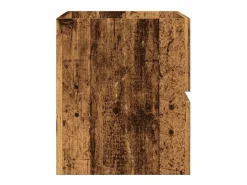 Mueble De Baño Simple|Mueble lavabo madera antigua 90x38,5x45 cm madera de ingeniería