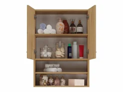 Mueble Para Lavadora|Mueble lavadora, 30 x 64 x 90 cm, Roble Artesano