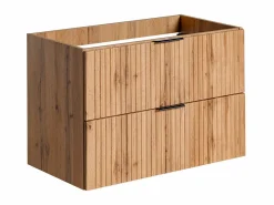 Mueble para baño bajo lavabo, natural claro, An80 cm, ZEVARA^Vente-unique Outlet