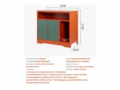 Higiene Y Cuidado De Mascotas|Mueble para Caja de Arena SucceBuy Gato Armario Esconder Casa de Baño de Gato Interior Moderno, Nicho Esconder-arena en Madera, Compatible, 79,2x43x71 cm,