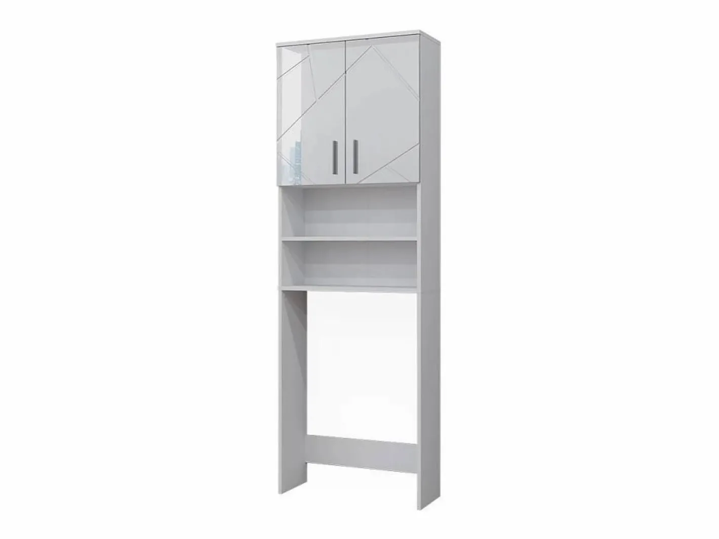 Vicco Mueble para lavadora alto brillo 64x26x190.5 irma Blanco Online