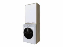 Mueble para lavadora, mate, roble Sonoma, 31 x 64 x 180 cm^ Discount