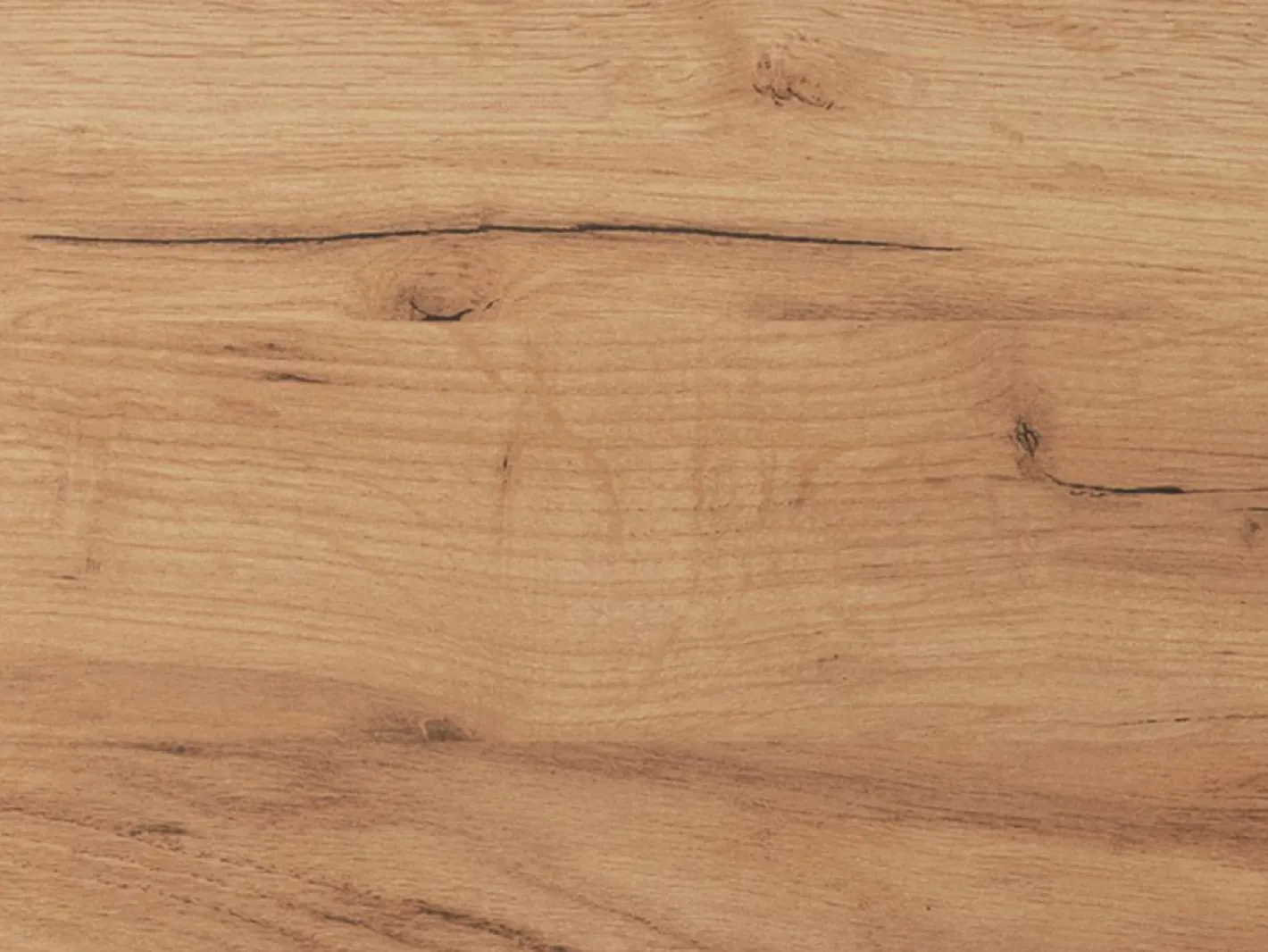 Vente-unique Mueble Tv|Mueble para TV con 2 puertas y 6 estantes con LEDs - Natural claro y Antracita - IDESIA