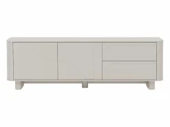 Vente-unique Mueble Tv|Mueble para TV con 2 puertas y 2 cajones - - DIGARA