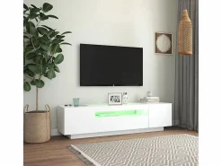 Mueble para TV con luces LED 160x35x40 cm^Clicnbuy Online