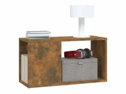 Mueble para TV madera contrachapada roble ahumado 60x24x32 cm^Clicnbuy Clearance