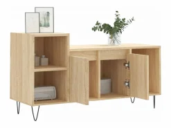Mueble para TV madera contrachapada roble Sonoma 100x35x55 cm^vidaxl New