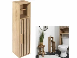 Mueble Portarrollos de Papel Higiénico Klaus Marrón 78cm^The Home Deco Factory New