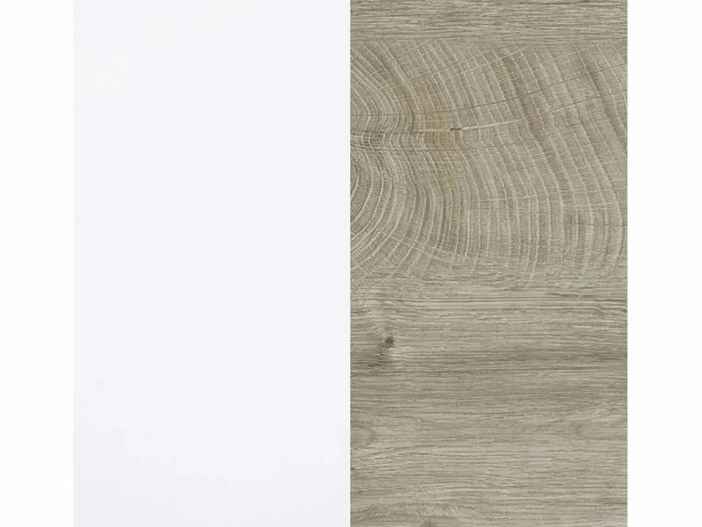 duehome Perchero|Mueble recibidor con 1 cajón y espejo en blanco mate y roble alaska 95 cm Derek Blanco Artik (Blanco Mate) – Roble Alaska