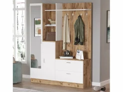 Concept-Usine Mueble recibidor estilo escandinavo ANKA Marru00f3n New