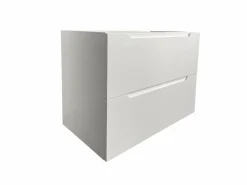 Vente-unique Mueble De Baño Simple|Mueble simple lavabo suspendido , 80 cm, STEFANIE