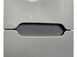 Vente-unique Conjunto De Baño|Mueble simple lavabo suspendido con columna, 80 cm, STEFANIE