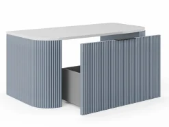 Mueble suspendido para lavabo rayado - mate - 100 cm - LOMERI^Vente-unique Sale