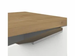 Mueble TV ACCESS - 2 Puertas + 1 Nicho - Roble Hamilton y - 134,8 x 39,6 x 39,1 cm^Calicosy Best
