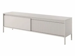 Vente-unique Mueble Tv|Mueble TV con 2 puertas en MDF - Color: - NURSEMA