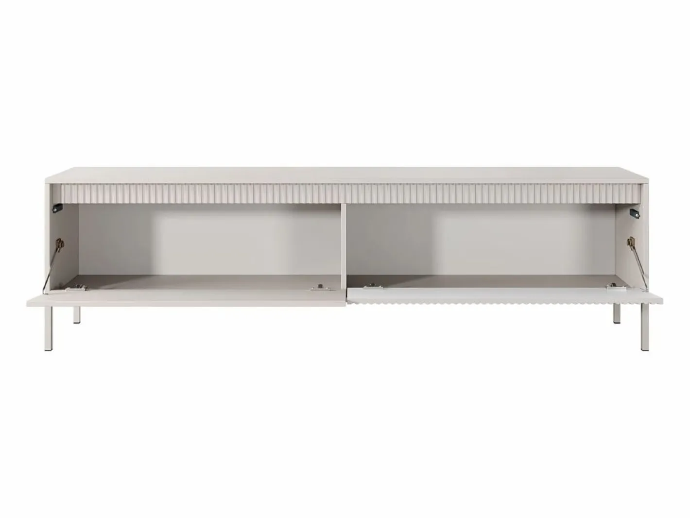 Vente-unique Mueble Tv|Mueble TV con 2 puertas en MDF - Color: - NURSEMA