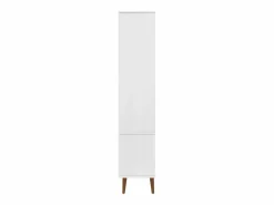 Mueble vitrina MOLDE madera maciza de pino 90x35x175 cm^Clicnbuy