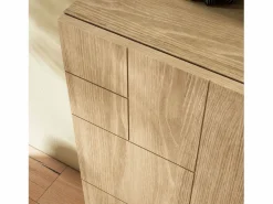 Herdasa Zapatero|Mueble De Almacenaje|Mueble zapatero almacenaje - A87cm x L90cm x F27cm roble dorado patas – Bergen