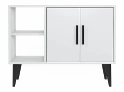 Mueble zapatero moderno para recibidor y salón 90x35x70cm Arizona - Blanco New