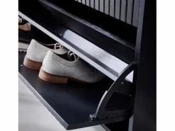 Mueble zapatero con 3 puertas acanaladas^Sweeek New