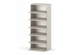 Mueble Zapatero Estrecho Cachemira 60x36x150cm – Estantería para 15 pares, Almacenamiento para la Entrada^ Sale