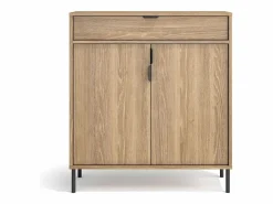 Mueble zapatero/armario - A89cm x L90cm x P29cm roble dorado - Alice^Herdasa Outlet