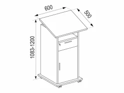 Muebles Hifi Neta Blanco 0^VCM New