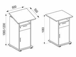 Muebles Hifi Neta Blanco 0^VCM New