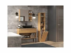TOPESHOP Nel IV estante de baño ARTISAN Marru00f3n / Beige / Plateado Best