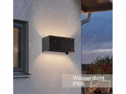 NETTLIFE 2 Aplicaciones LED para Muro Negras IP65, Luz Blanca Caliente Ajustable G9, para Salón, Jardín, Terraza Negro Sale