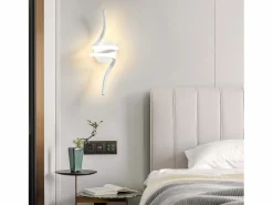 NETTLIFE Aplique Para Pared|- Aplique LED de pared para interiores, color moderno, 7 W, para escaleras, cálido, 3000 K
