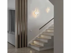 NETTLIFE Aplique Para Pared|- Aplique LED de pared para interiores, color moderno, 7 W, para escaleras, cálido, 3000 K