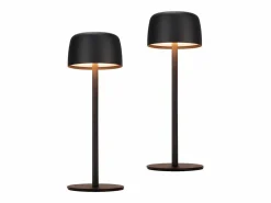 NETTLIFE Lámpara De Mesa|- Lámpara de mesa LED inalámbrica (2 unidades), atenuación continua y batería