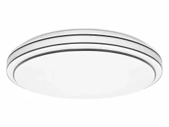 NETTLIFE Plafón|Lámpara de Techo LED Dormitorio - Diámetro 27 cm Lámpara de Cielo Estrellado Lámpara Blanca cálida de 12 W Lámpara Redonda Moderna para