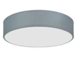 Lámpara de Techo Redonda Moderna E27 38CM 2 Bombillas Máx.25W con Pantalla de Tela Lámpara de Dormitorio para Salón Pasillo^NETTLIFE
