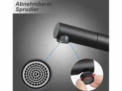 Mezclador de lavabo Mezclador de agua fría de alta presión Grifo de baño^NETTLIFE Sale